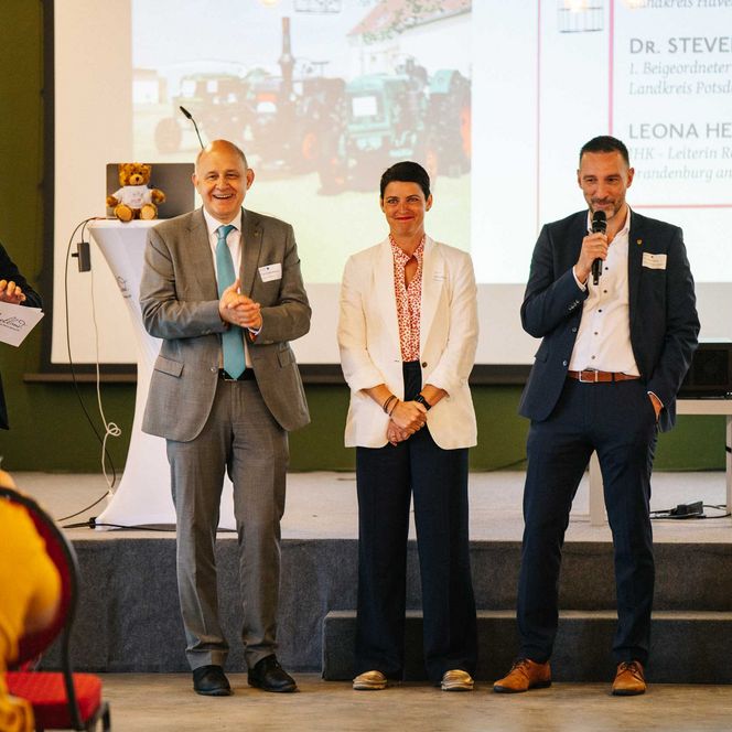 Begrüßung zum Tourismustag Havelland auf dem Domstiftsgut Mötzow