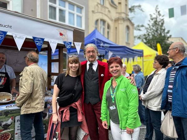 Fontane 2.0 mit Freunden auf dem Brandenburgtag Finsterwalde 2023