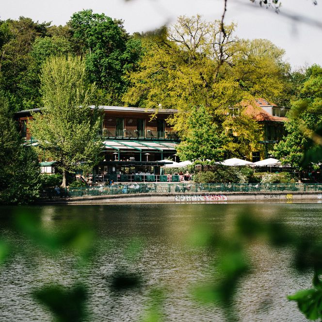 Fischerhütte am Schlachtensee in Steglitz-Zehlendorf