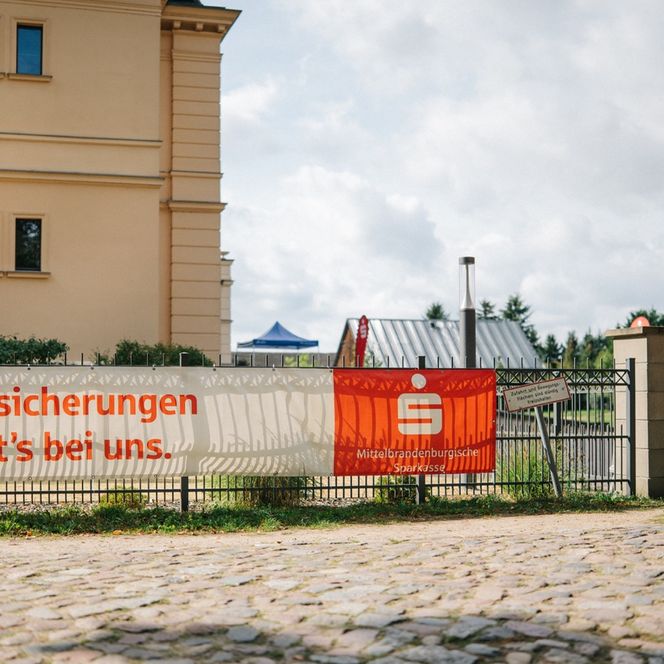 Die Sparkasse beim Tourismustag Havelland 2026 auf Schloss Ribbeck
