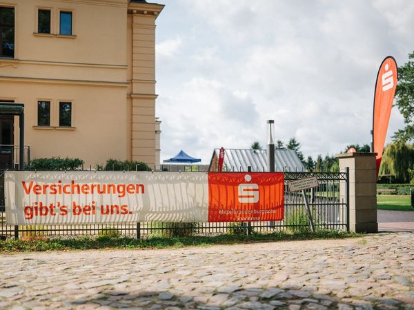 Die Sparkasse beim Tourismustag Havelland 2026 auf Schloss Ribbeck
