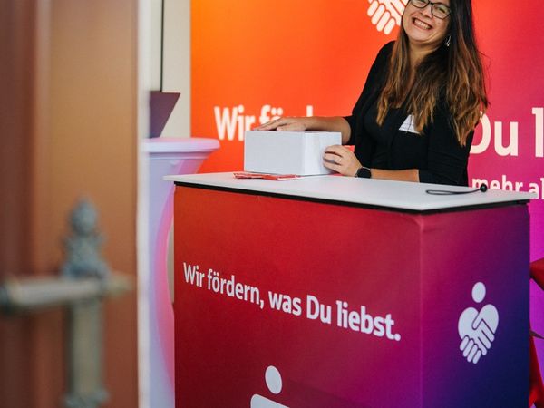 Die Sparkasse beim Tourismustag Havelland 2026 auf Schloss Ribbeck