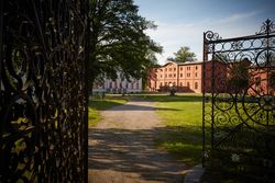 Eingangstor vom Landgut Stober in Groß Behnitz