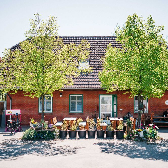 Eingang vom Hofladen Falkensee