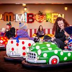 Gummibärchen-Land Autoscooter im Karls Erlebnisdorf