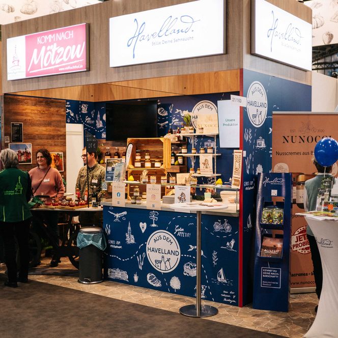 Havelland-Messestand auf der Grünen Woche in Berlin