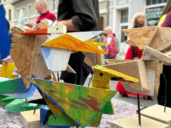 Handgemachte Kunst auf dem Brandenburgtag Finsterwalde 2023 Handgemachte Kunst auf dem Brandenburgtag Finsterwalde 2023